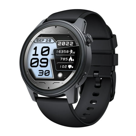 Fengqingyang Smartwatch for Men'S ,1.43amoled High-Definition Screen, Ip68 Sport Waterproof Watch, Suitable For Android Iphone (Black)