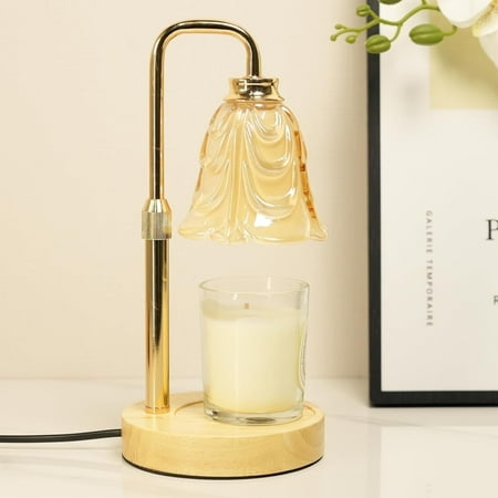 HomWamee Adjustable Height Dimmable Candle Warmer Lamp with Timer, Mom Womens Gifts Unique Home Decor