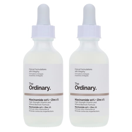 The Ordinary Niacinamide 10% + Zinc 1% 2 oz 2 Pack
