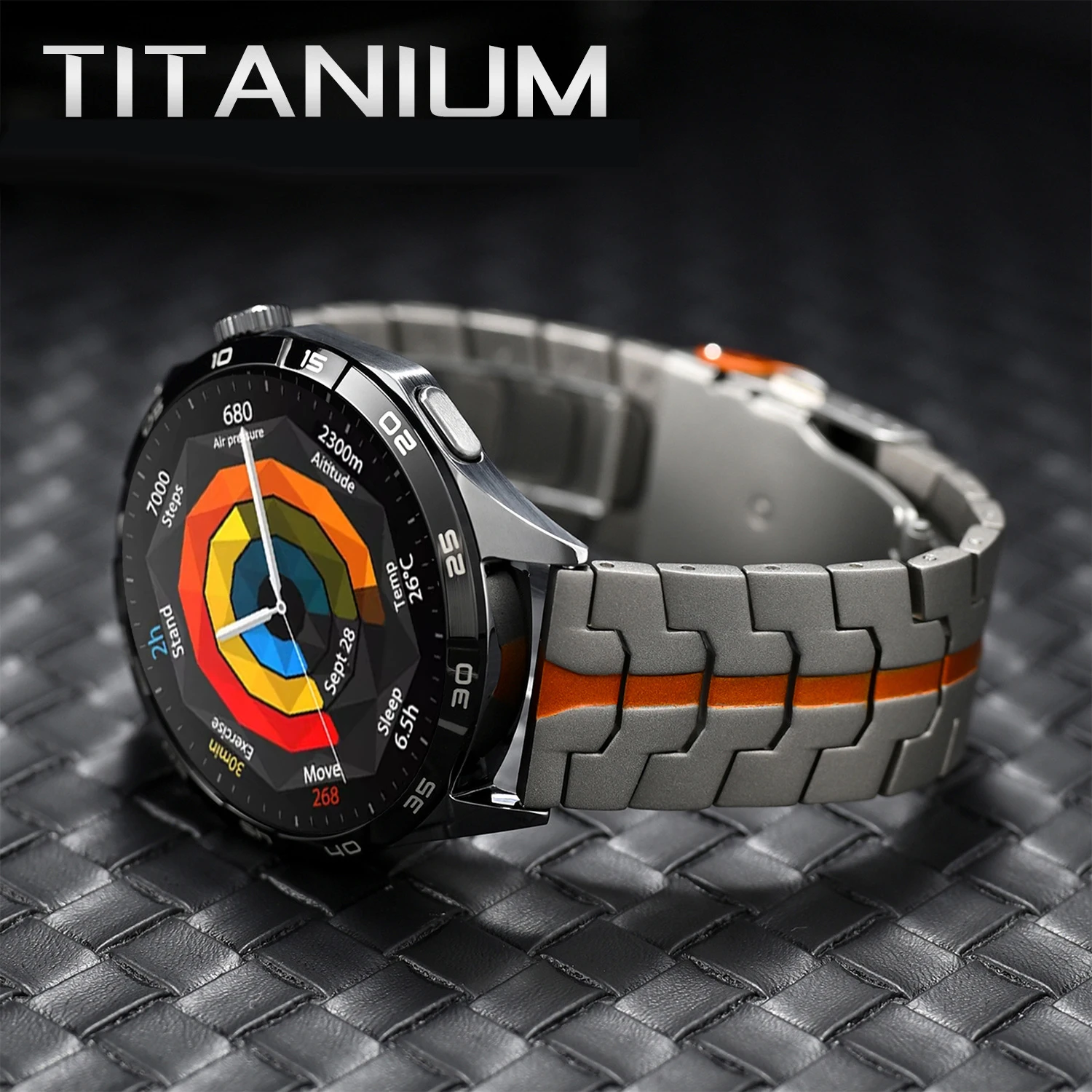 Titanium Metal Strap For Huawei Watch GT 5 Pro 46mm Luxury 22mm Bracelet for Huawei Watch 3/4 Pro GT5 GT4 GT3 GT2 GT Watchband