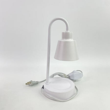 TSLVIC Candle lamps,Candle Warmer, Adjustable Lamp for Large Large Jar & 3 Wick Candles, Top Overhead Warmers, 110V, Electric Light Melter with Shade (White)