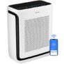 LEVOIT Air Purifiers for Home Large Room Up to 1800 Ft² in 1 Hr with Washable Filters, Air Quality Monitor, Smart WiFi, HEPA Sleep Mode for Allergies, Pet Hair, Pollen in Bedroom, Vital 200S-P, White